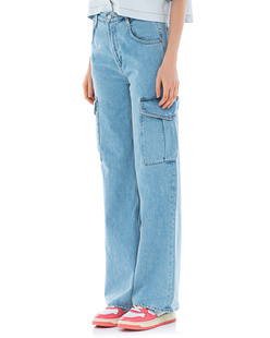 AGOLDE Minka Cargo Realm Lightblue