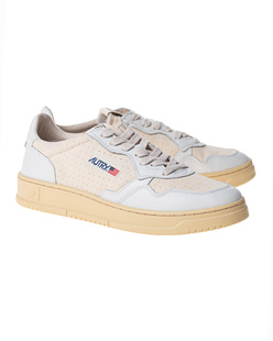 Autry 01 Low Canvas White