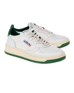 Autry Medalist Low White Green