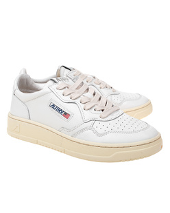 Autry Low Leather White