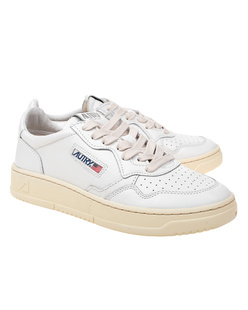 Autry Medalist Low Leather White