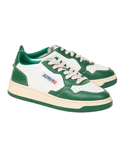 Autry 01 Low White Green