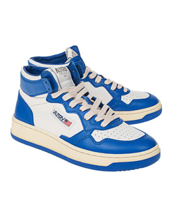 Autry Medalist Mid Leat Princ Blue