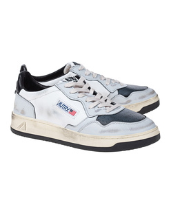 Autry Super Vintage Low White Grey