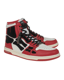 Amiri Skel Top Low Red White Black