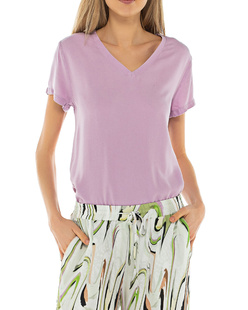 BELLA DAHL V-Neck Orchid Blush
