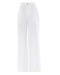 bella dahl Linen Wide Leg Off-White 