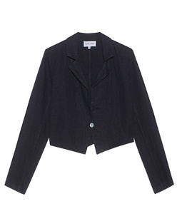bella dahl Cropped Black
