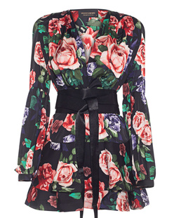 Bronx and Banco Bedouin Rose Mini Black Floral