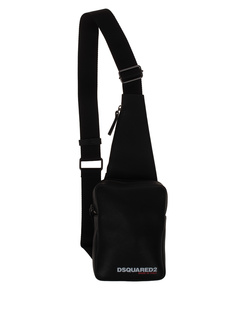 DSQUARED2 Shoulder Sling Logo Black