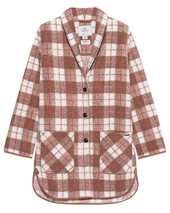 WOOLRICH Gentry Woodwork Check Brown