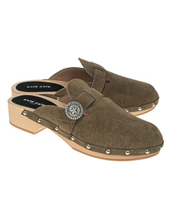 Kate Cate Allegra Suede Kaki