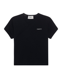 Coperni V Neck Line Black