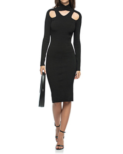 Coperni Cut-Out Knit Black