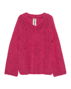 ELLA SILLA V-NECK BASIC Poppy Pink