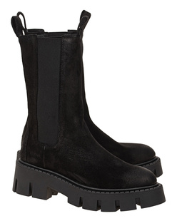 COPENHAGEN STUDIOS Waxed Suede Black