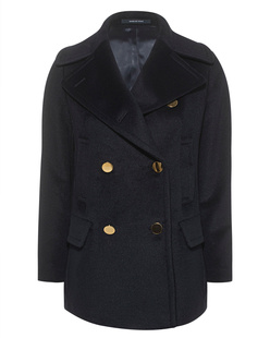 TAGLIATORE Blanche Angora Wool Navy