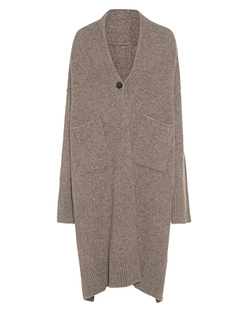 ISABEL BENENATO Yak Knit Long Taupe