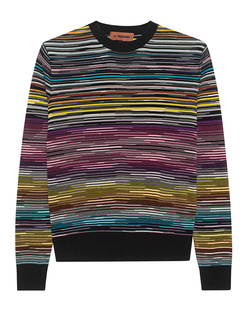 MISSONI Crew Neck Stripes Multicolor