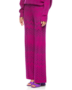 MISSONI Zig Zag Pattern Knit Purple