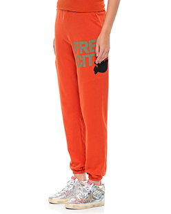 FREE CITY Large Sweatpant Orange