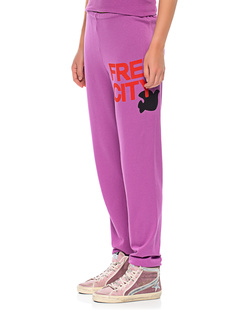 FREE CITY Large Sweatpant Pink Purple