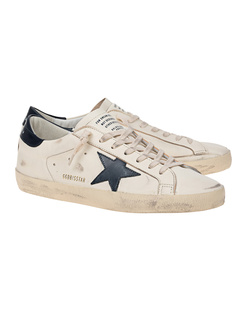 GOLDEN GOOSE Super Star Classic Beige Night Blue