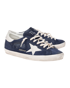 GOLDEN GOOSE Super Star Classic Blue White
