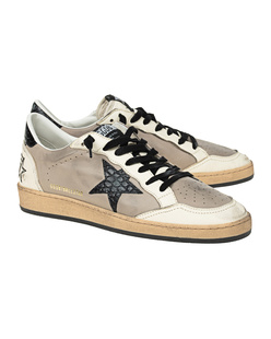 GOLDEN GOOSE DELUXE BRAND Ball Star Leather Grey