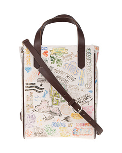 GOLDEN GOOSE Mini California Journey Multicolor
