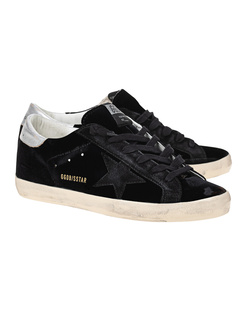 GOLDEN GOOSE Superstar Classic Black Silver