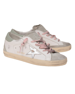 GOLDEN GOOSE Superstar Classic Suede Ice Silver