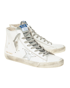 GOLDEN GOOSE DELUXE BRAND France White Silver Milk