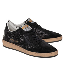 GOLDEN GOOSE Ball Star Glitter Black