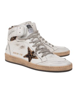 GOLDEN GOOSE Sky Star Nappa Leo White