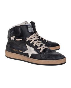 GOLDEN GOOSE Nappa Upper Black White