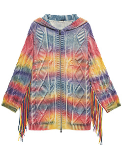 Canessa Cashmere Nordic Rave Psychedelic Multicolor