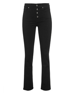 7 FOR ALL MANKIND BAIR RINSED BLACK
