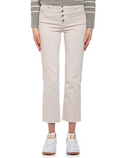 7 FOR ALL MANKIND The Straight Crop Beige