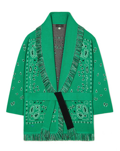 ALANUI JACQUARD BANDANA Green