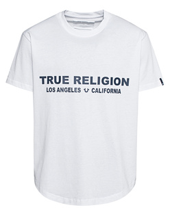 TRUE RELIGION Logo Print White