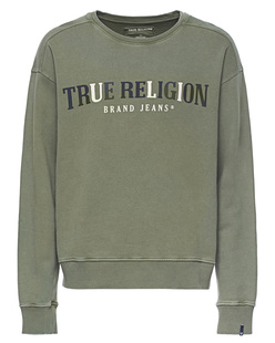 TRUE RELIGION Multicolor Logo Oliv