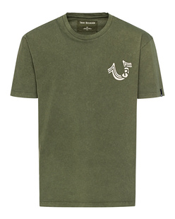 TRUE RELIGION Horseshoe Logo Oliv