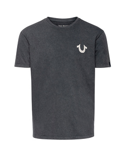 TRUE RELIGION Mixed Logo Black Acid