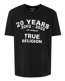 TRUE RELIGION 20 Years Tee Script Black