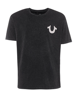 TRUE RELIGION Direct Dye Logo Black