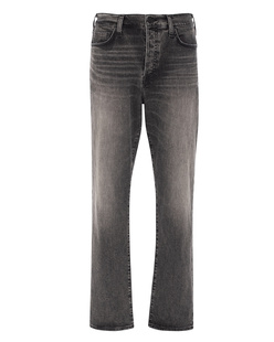 TRUE RELIGION New Straight Long Leg Black 