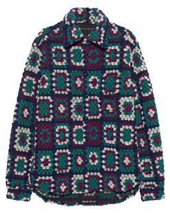 Coût de la Liberté Tommy Knitted Crochet Wool Multicolor