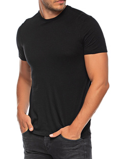 Majestic Filatures  Crew Cotton Cashmere Black
