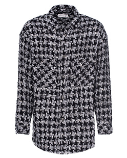 FAITH CONNEXION Tweed Oversized Black White